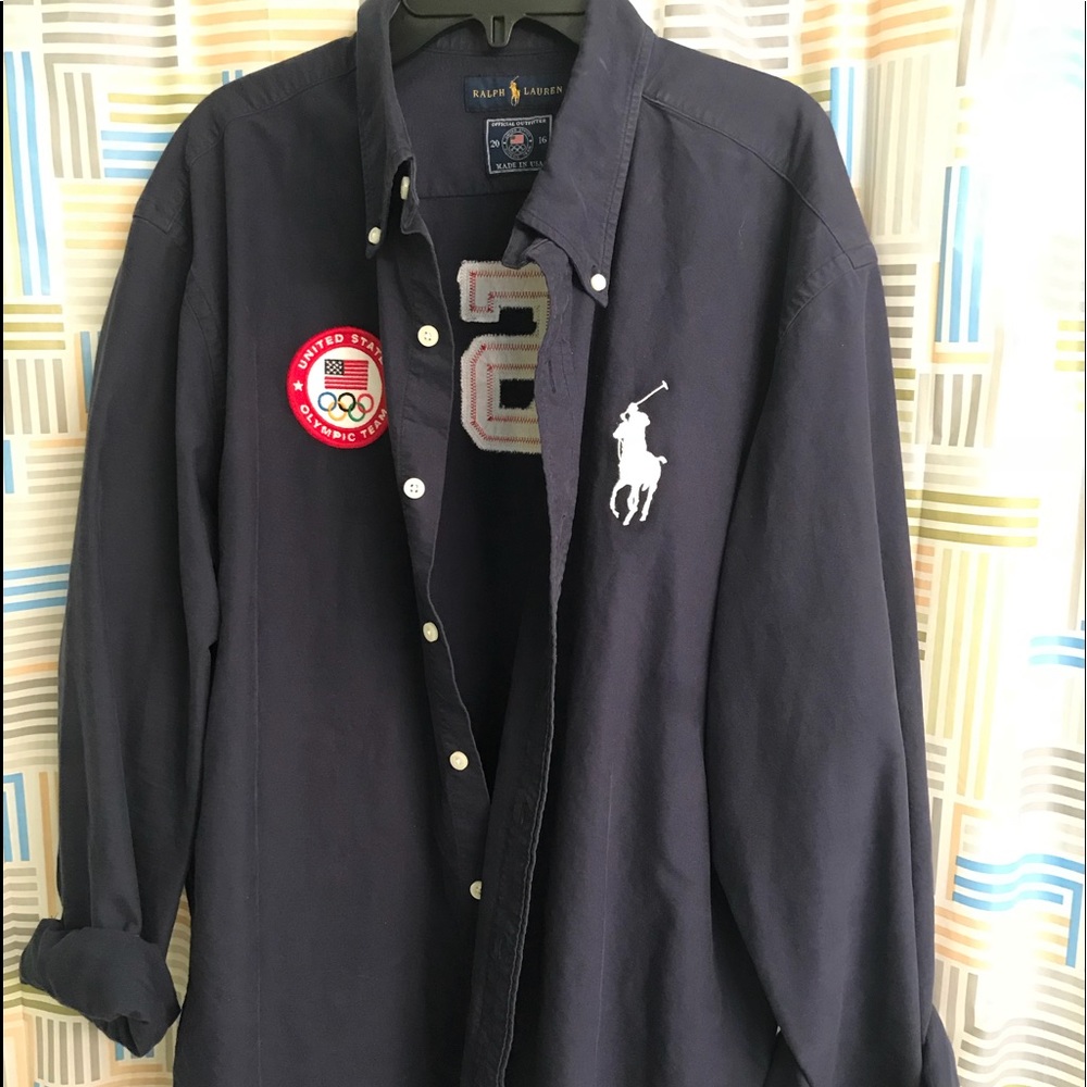 Ralph Lauren men polo button up